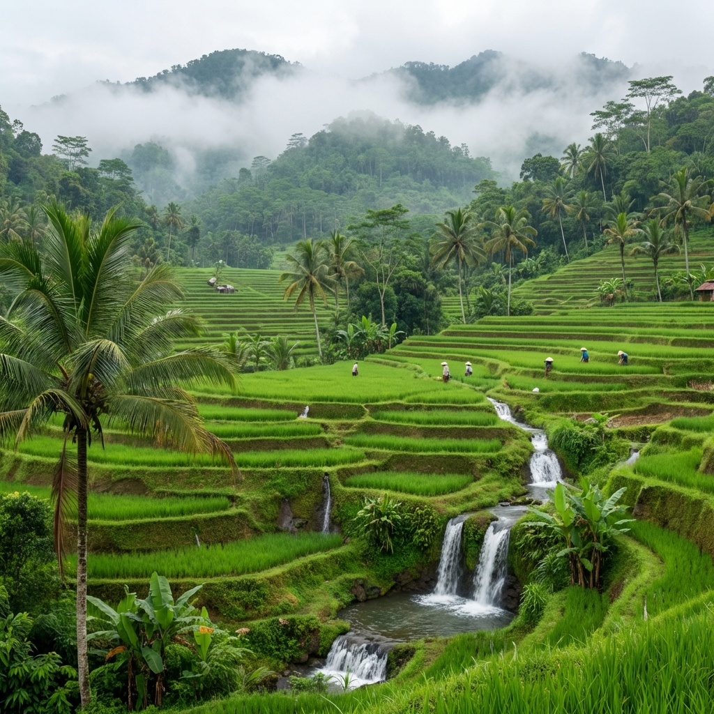 Bali lush greenery