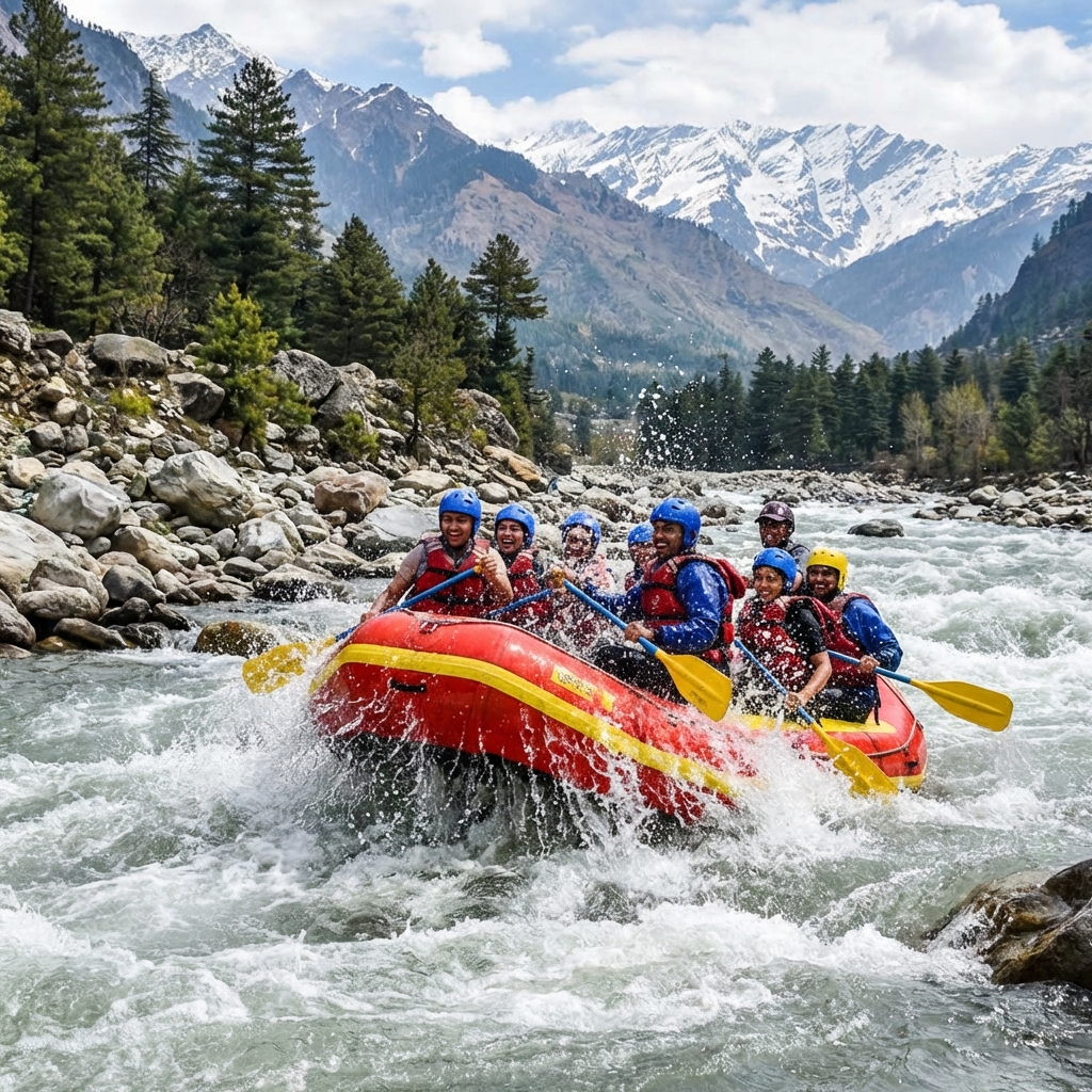 River Rafting in Kullu