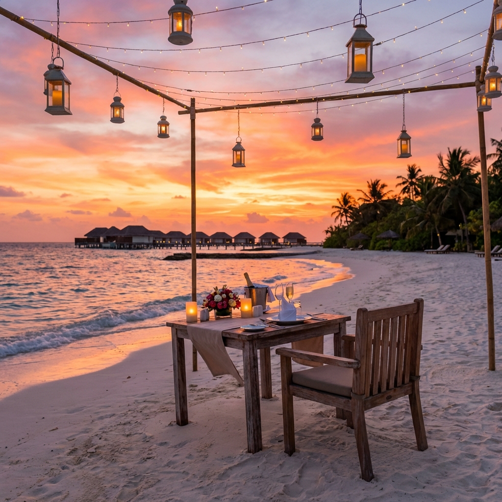 Sunset Dinner Beach