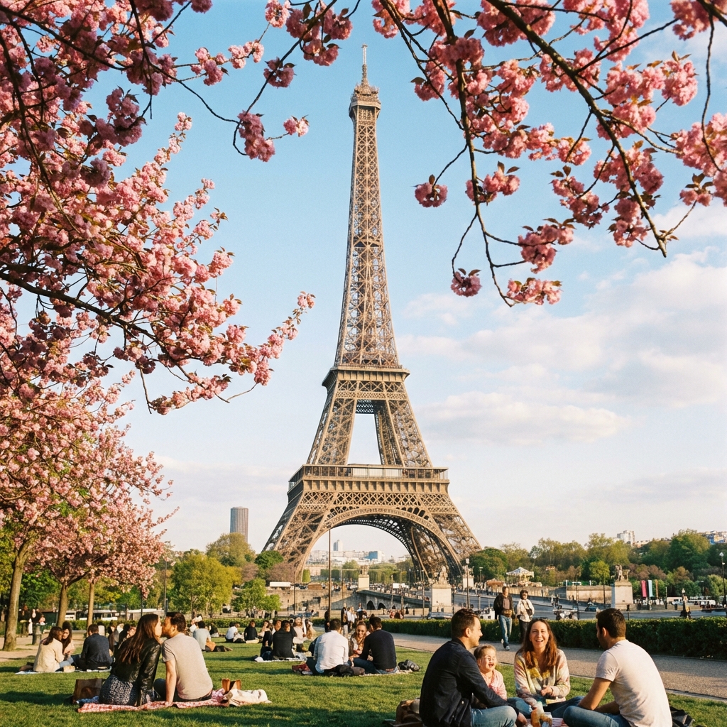Eiffel Tower Spring